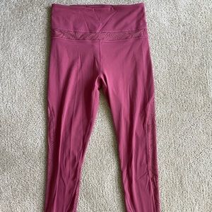 Pink Athleta 7/8 tight Size Small